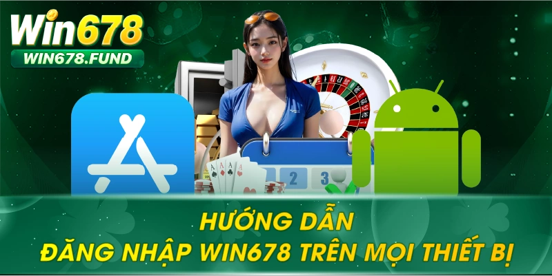 Hướng dẫn đăng nhập WIN678 trên mọi thiết bị
