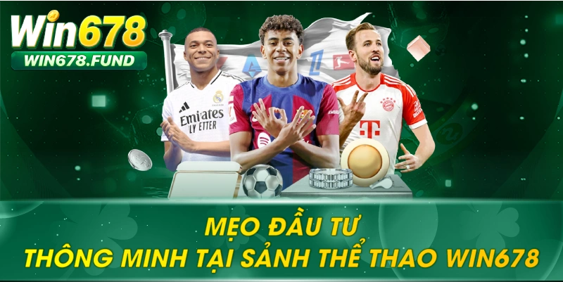 Mẹo đầu tư thông minh tại sảnh thể thao WIN678